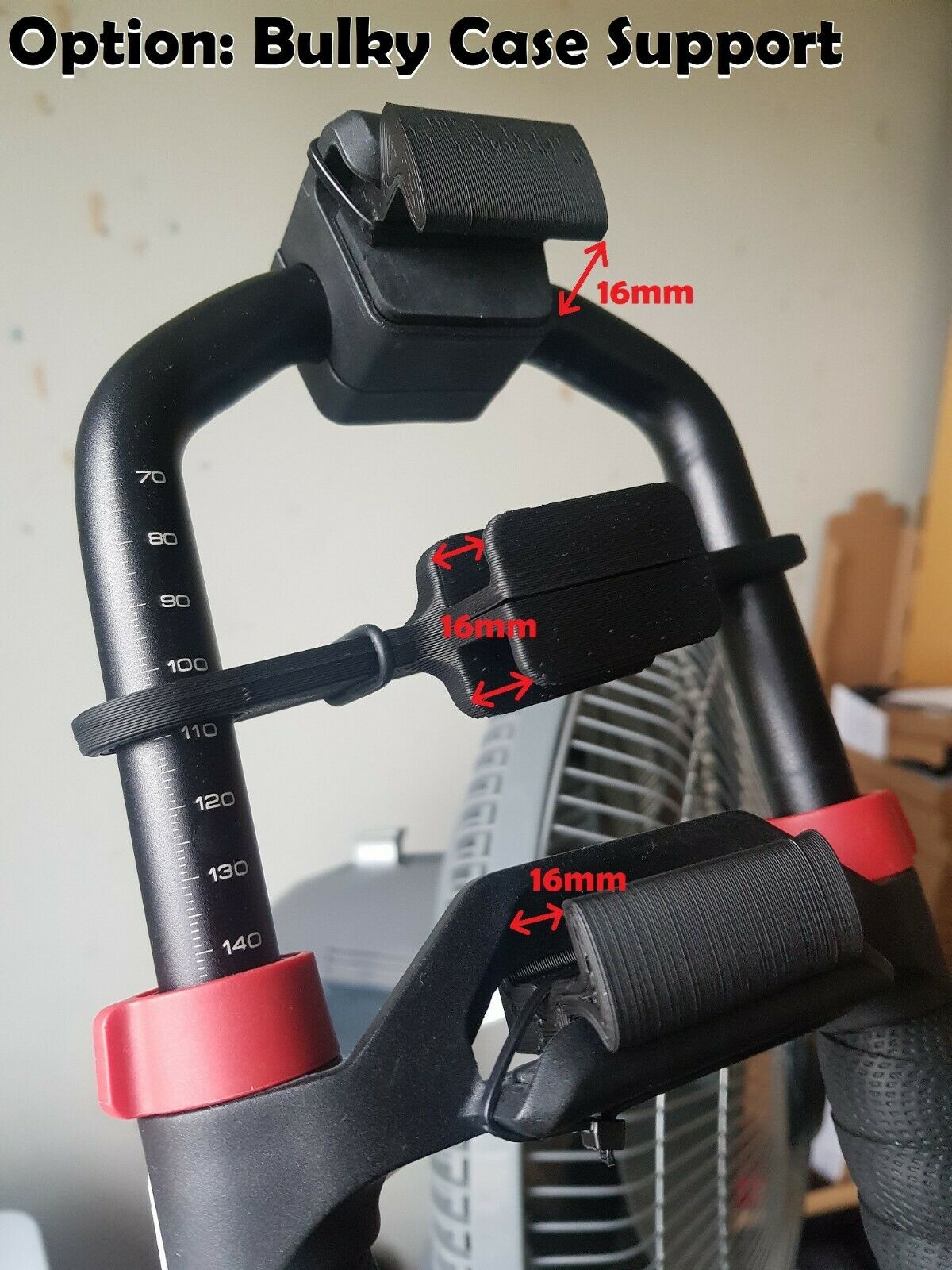 Wattbike Atom Dual Device Holder — Bulky Case Version